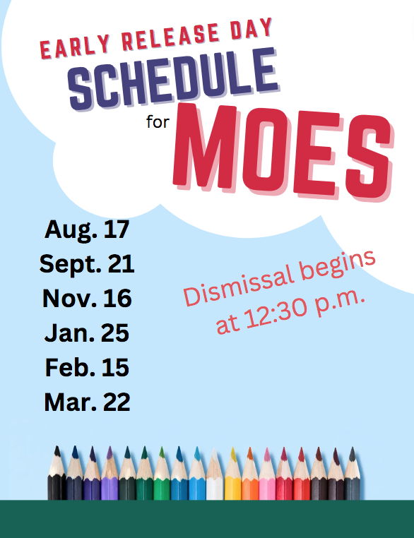   Early Release Day Schedule